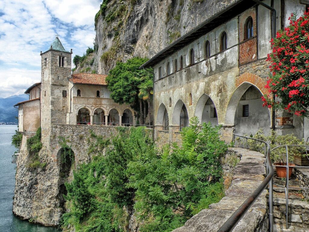 santa caterina del sasso, italy, monastery-102775.jpg